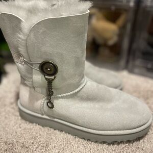 UGG Women's White Shearling Boots